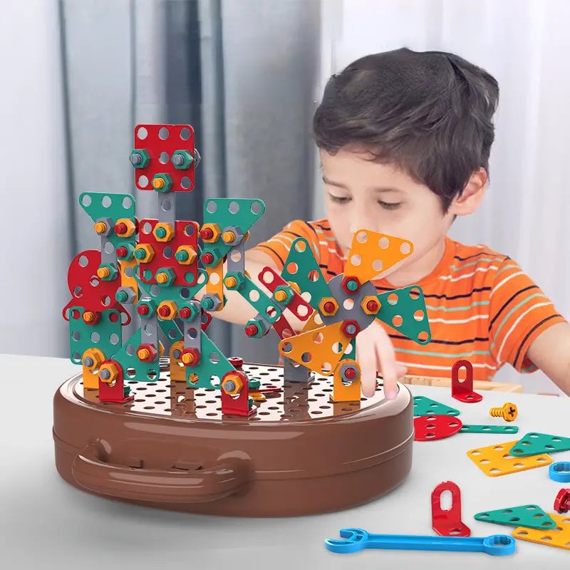 Frendorf | EduPlay Montessori Werkzeugsatz | Magische Montessori-Spielbox | Lernspielzeug für Kinder | Kreativität & Motorik