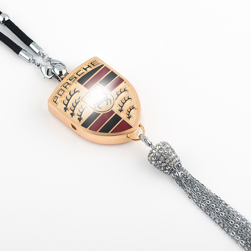 Frendorf | Auto Rückspiegel Anhänger | Glitzerndes Rhinestone Zubehör | Zinklegierung | 100g