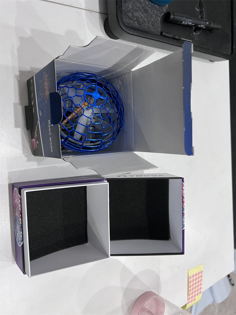 Frendorf | Flynova Pro Flying Ball Spinner Spielzeug Handgesteuerter Drohnenhubschrauber 360 Grad rotierendes Mini-UFO mit leichten Kindergeschenken