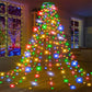 Frendorf | Weihnachtsbaum Wasserfalllichter mit Ring