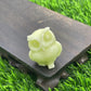 Frendorf 3.5cm natürliche Kristall Eule Ornament Edelstein Dekoration