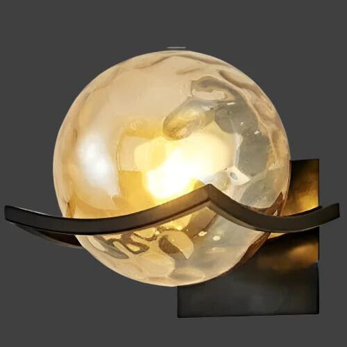 Frendorf | LumiGlide Moderne LED-Wandleuchte Glas | Elegantes Design | Warmweißes Licht | Perfekt für Innenräume