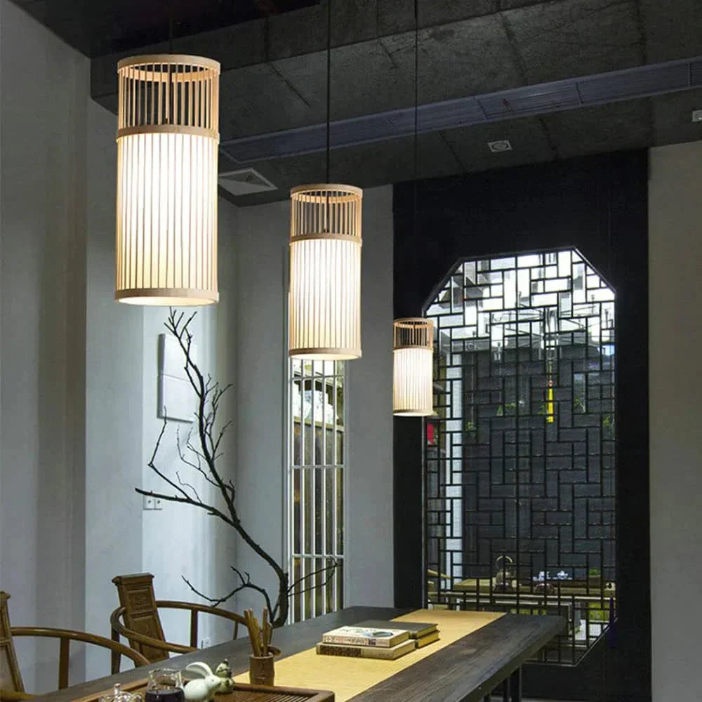 Frendorf | Beleuchten Sie Ihren Raum mit dem zeitlosen Charme des gewebten Pendels