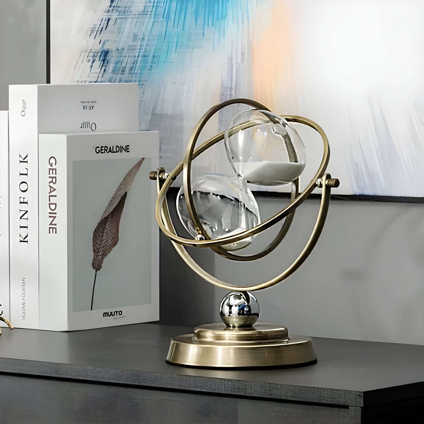 Frendorf | ClarityFlow – Elegante Sanduhr mit beruhigendem Sandlauf und Stil