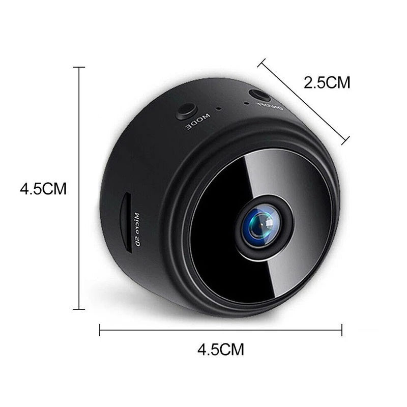 Frendorf | A9 Magnetische Saug Sicherheit Kamera HD Kamera Smart Infrarot Nachtsicht Home