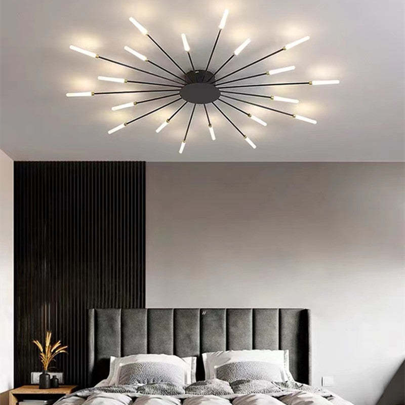 Frendorf | StarBurst Feuerwerk Deckenleuchte | Moderne LED Pendelleuchte | Stimmungsvolles Dekolicht für Zuhause