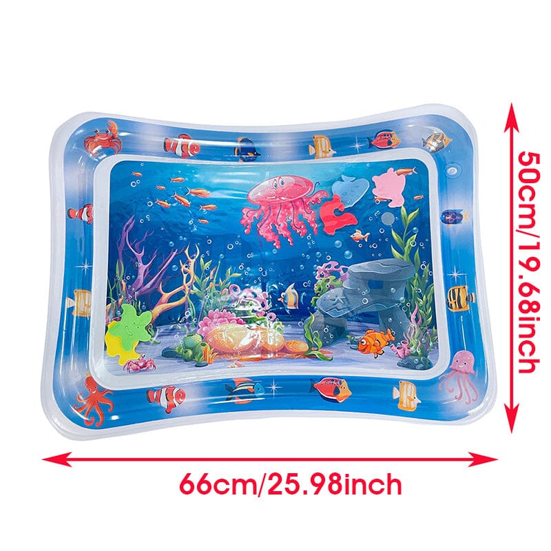 Frendorf | Aufblasbare Wasser-Sinnesmatte für Bauchlage für Baby & Haustier