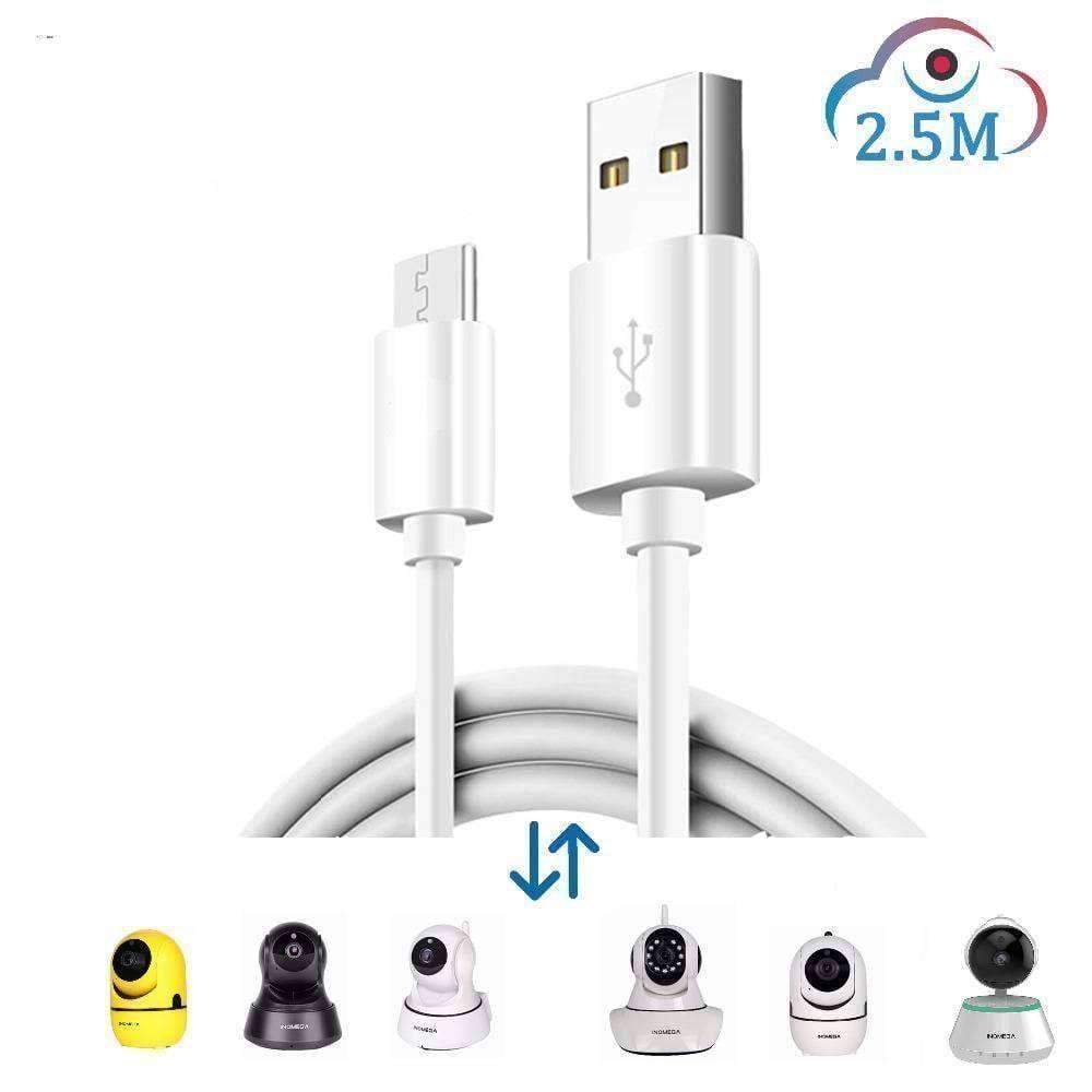 Frendorf | 2,5M Netzkabel für Mega Cloud Kameras