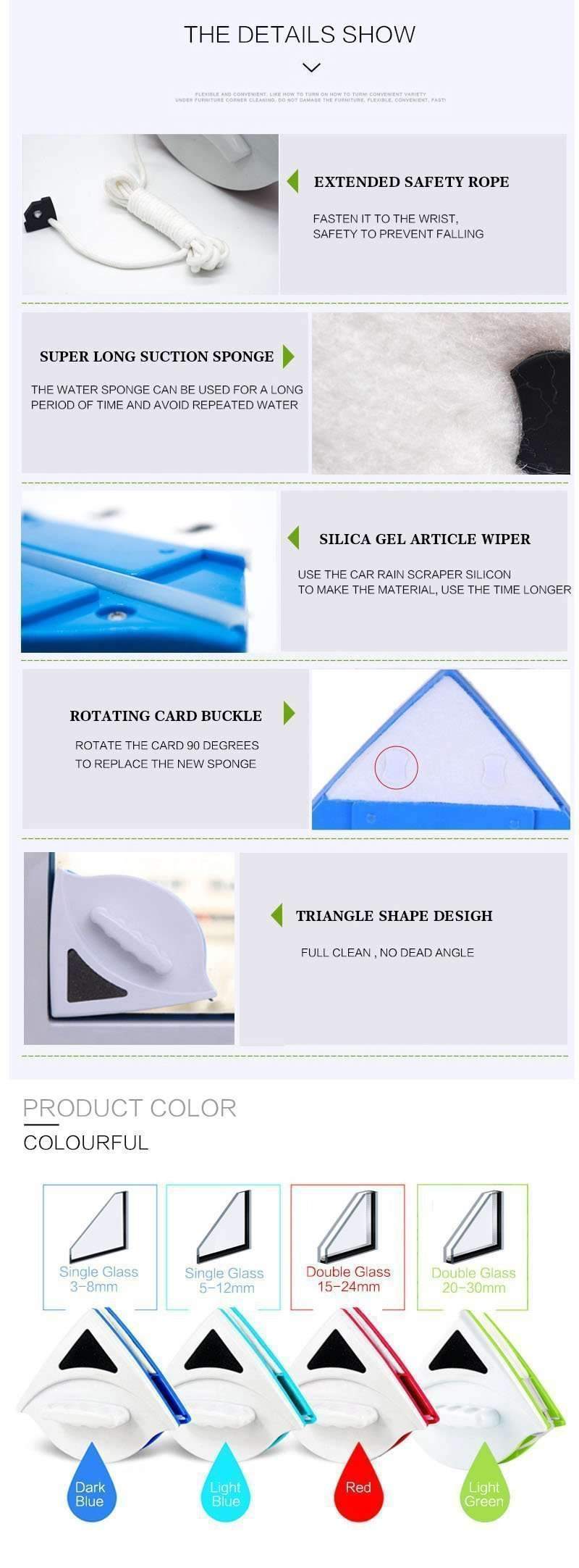 Frendorf | Magnetische Fensterbürsten