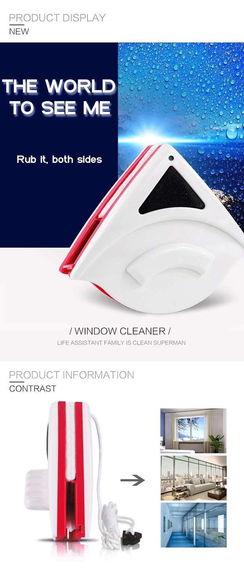 Frendorf | Magnetische Fensterbürsten