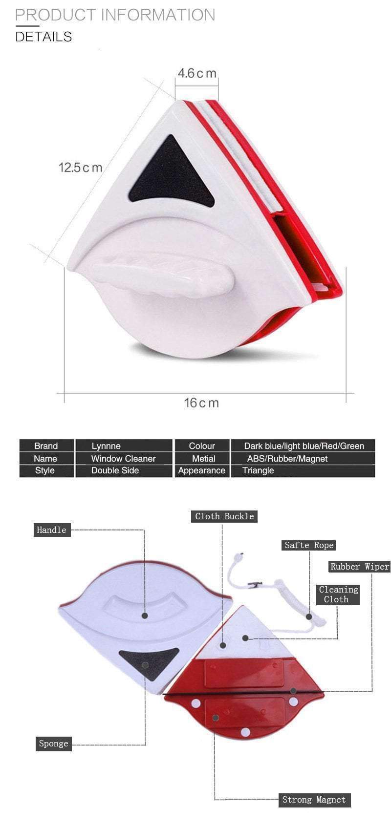 Frendorf | Magnetische Fensterbürsten