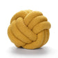 Dekorative geknotete Teddyball-Weiche Kissen