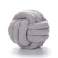 Dekorative geknotete Teddyball-Weiche Kissen