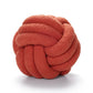 Dekorative geknotete Teddyball-Weiche Kissen