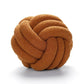 Dekorative geknotete Teddyball-Weiche Kissen