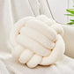 Dekorative geknotete Teddyball-Weiche Kissen