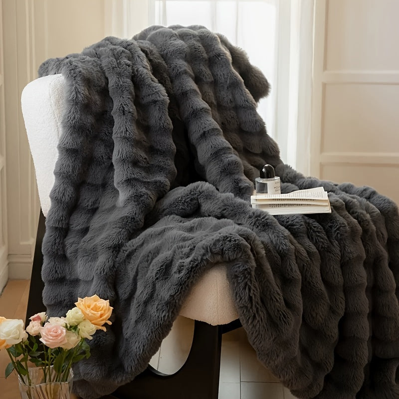 Frendorf | Premium Fleece-Decke mit elegantem Design