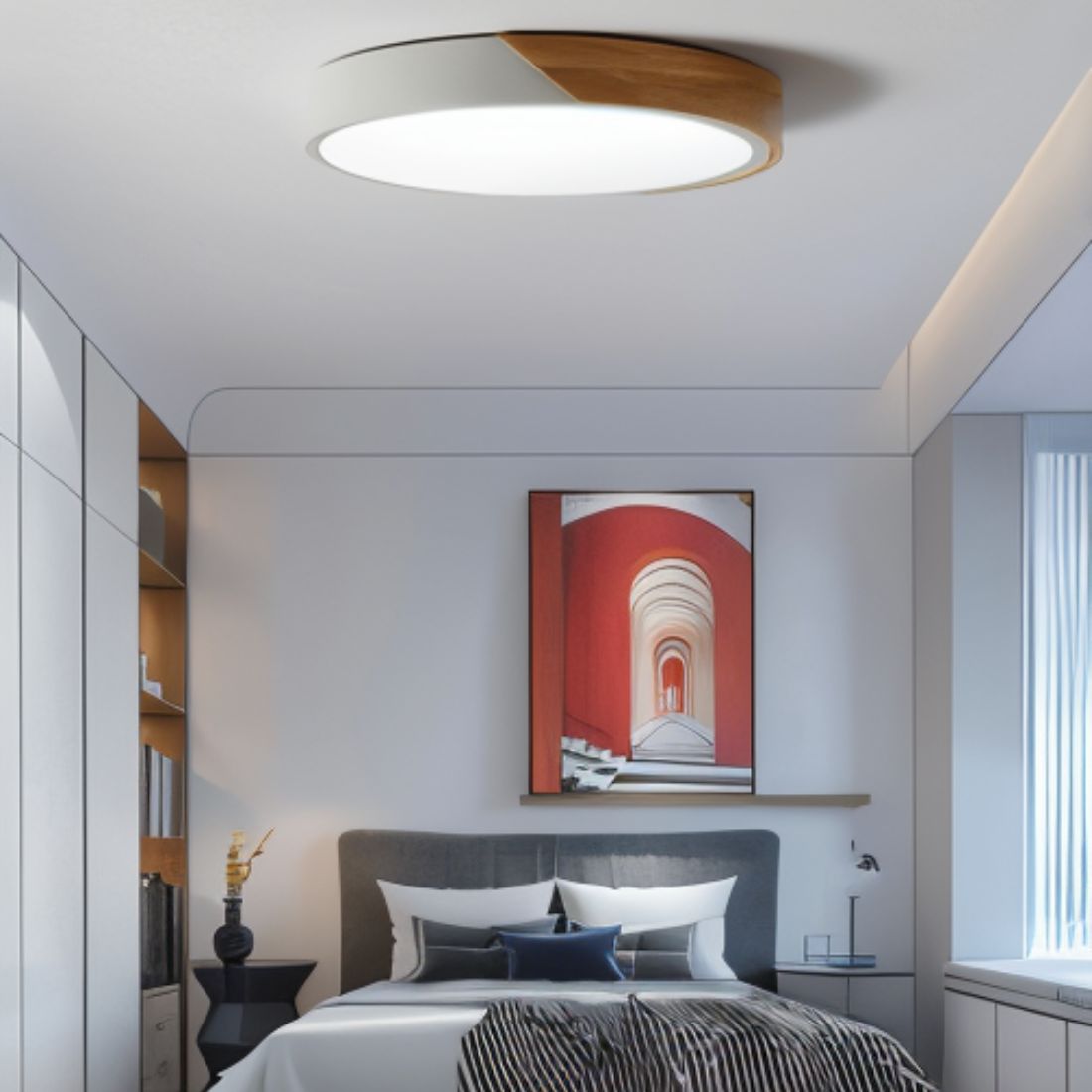 Moderne LED-Deckenlampe - Minimalistische Beleuchtung für Dein Interieur