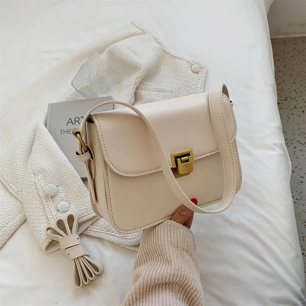 Frendorf | Ellieza – Elegante Leder Schultertasche für Damen
