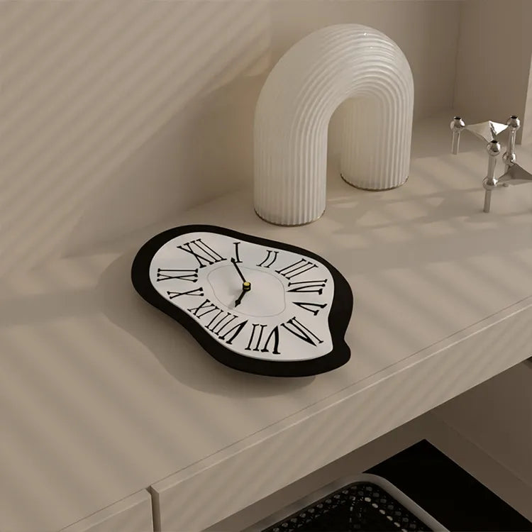 Frendorf | ArtTime Surrealistische Wanddekoruhr | Salvador Dali inspiriert | Kreative Deko-Uhr