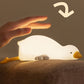 Große Weiße Gans Tap Tap LED Nachtlampe