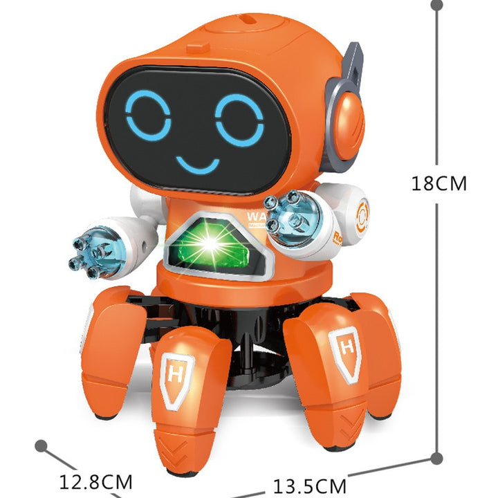 Frendorf | RoboGroove – Interaktiver singender und tanzender Roboter mit bunten LED-Lichtern