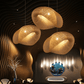 Frendorf | Stilvolle und warme Design Rattan Pendelleuchte