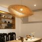 Frendorf | Stilvolle und warme Design Rattan Pendelleuchte