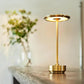 Frendorf | Kabellose NordicLight Tischlampe | USB Aufladbar, Metall, Dimmbar