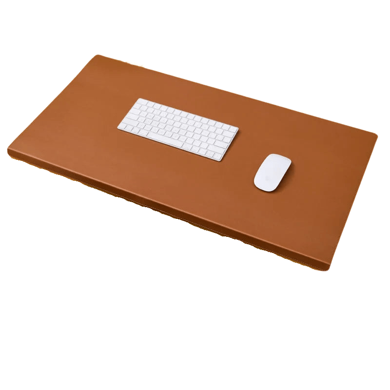 Frendorf | RESTEDGE – Ergonomische PU-Leder Schreibtischunterlage mit Handgelenk- und Ellbogenstütze