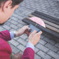 Frendorf | MiniSmart Regenschirm – Smartphone Sonnen- und Regenschutz mit Saugnapfhalter