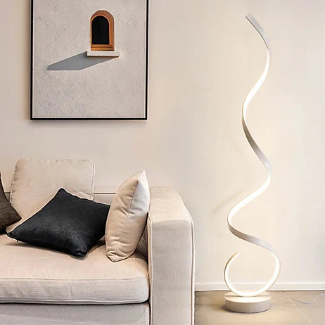 Minimalistische Stehlampe