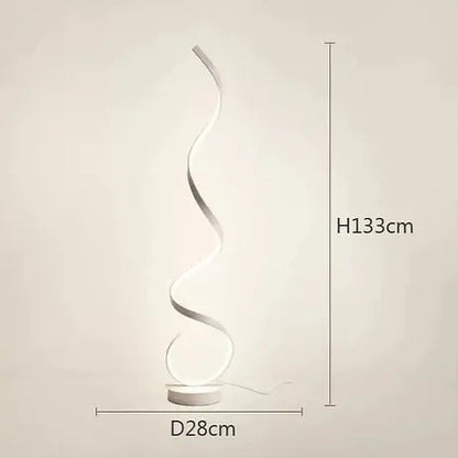 Minimalistische Stehlampe