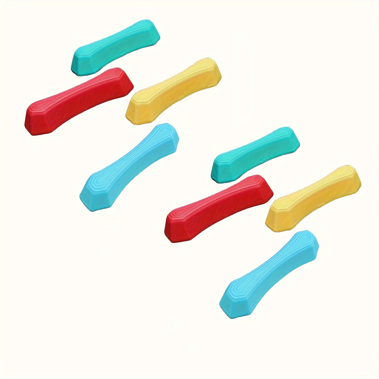 Frendorf | Bildungs-Balance-Blöcke-Set für Kinder – Bunte Tretsteine für drinnen und draußen