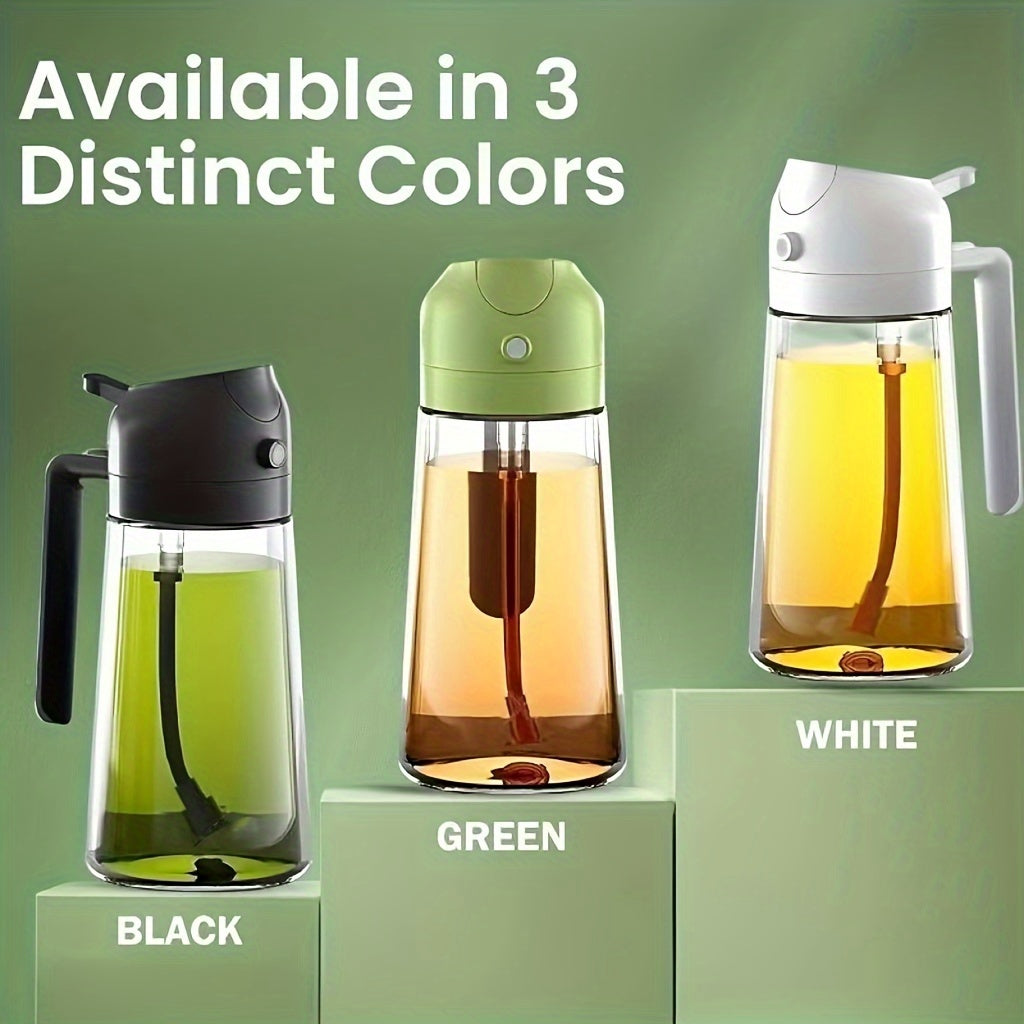 Frendorf | 2-in-1 Ölspender und Sprühflasche - Präzise Ölkontrolle für Küche und BBQ