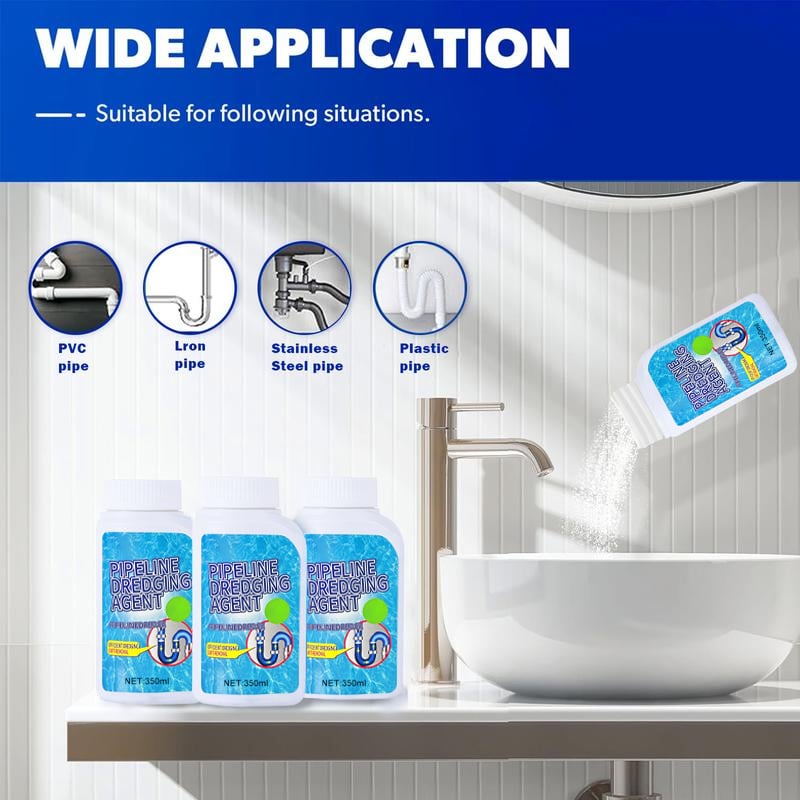 Frendorf | 350g Kraftvoller Abflussreiniger – Gegen Verstopfungen & 99 % der Keime