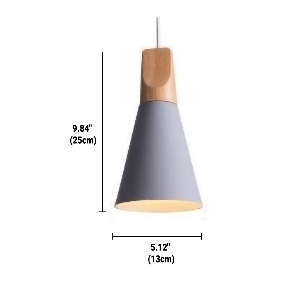 Minimalistische Holz Pendelleuchte | NordicLight