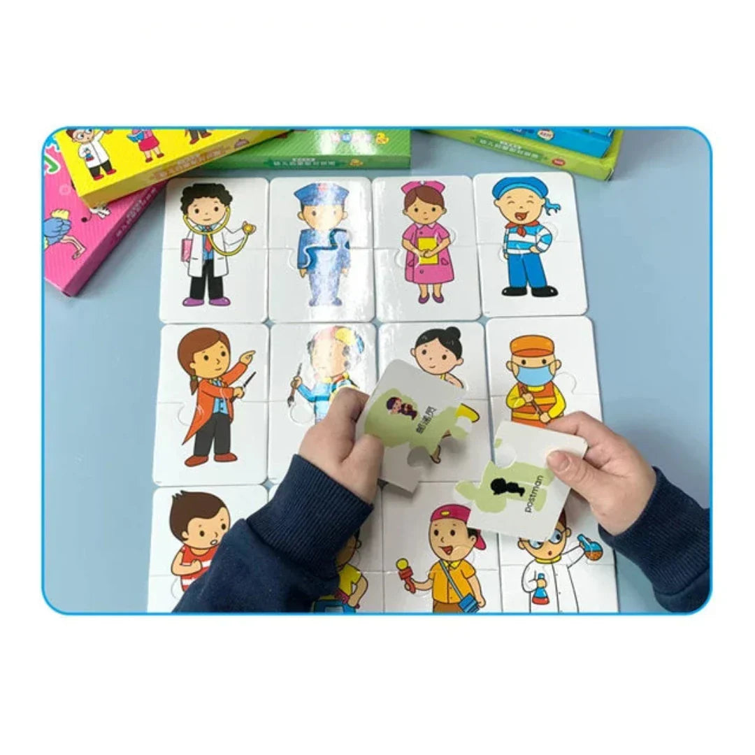 Frendorf | Karten-Memo-Spiel für Kinder – Fördert spielerisch Gedächtnis & Konzentration (1+1 Gratis)