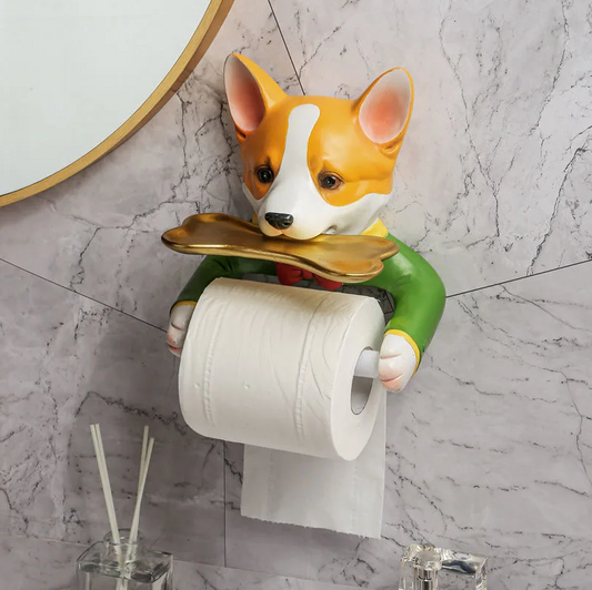 Frendorf | Lustiger Hundetoilettenpapierhalter