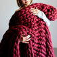 Frendorf | DIY Chunky XL 1000 Gramm Wollgarn für das Stricken einer Herrlich Weichen Decke