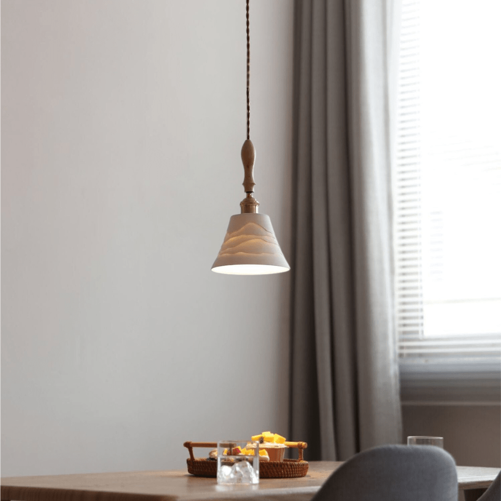 Frendorf | Keramik Pendelleuchte, um Ihren Raum elegant zu beleuchten