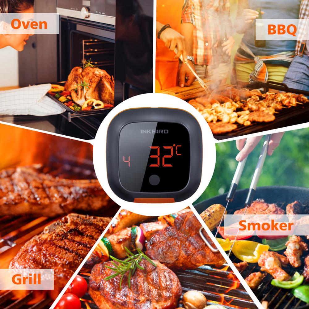 Frendorf | Digital BBQ Fleisch Kochthermometer Magnetisches Kochthermometer