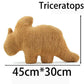 Dino Nugget Plüschkissen: Niedliches Dino-Hühnchen Nugget Kissen