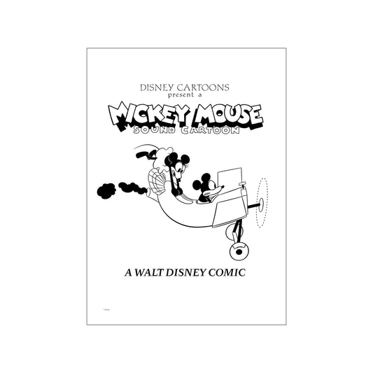 Mickey Mouse & Minnie Mouse in Plane Movie