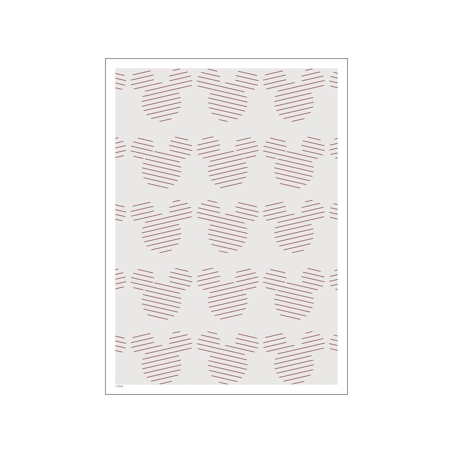 Disney - Mickey Mouse Red Stripes
