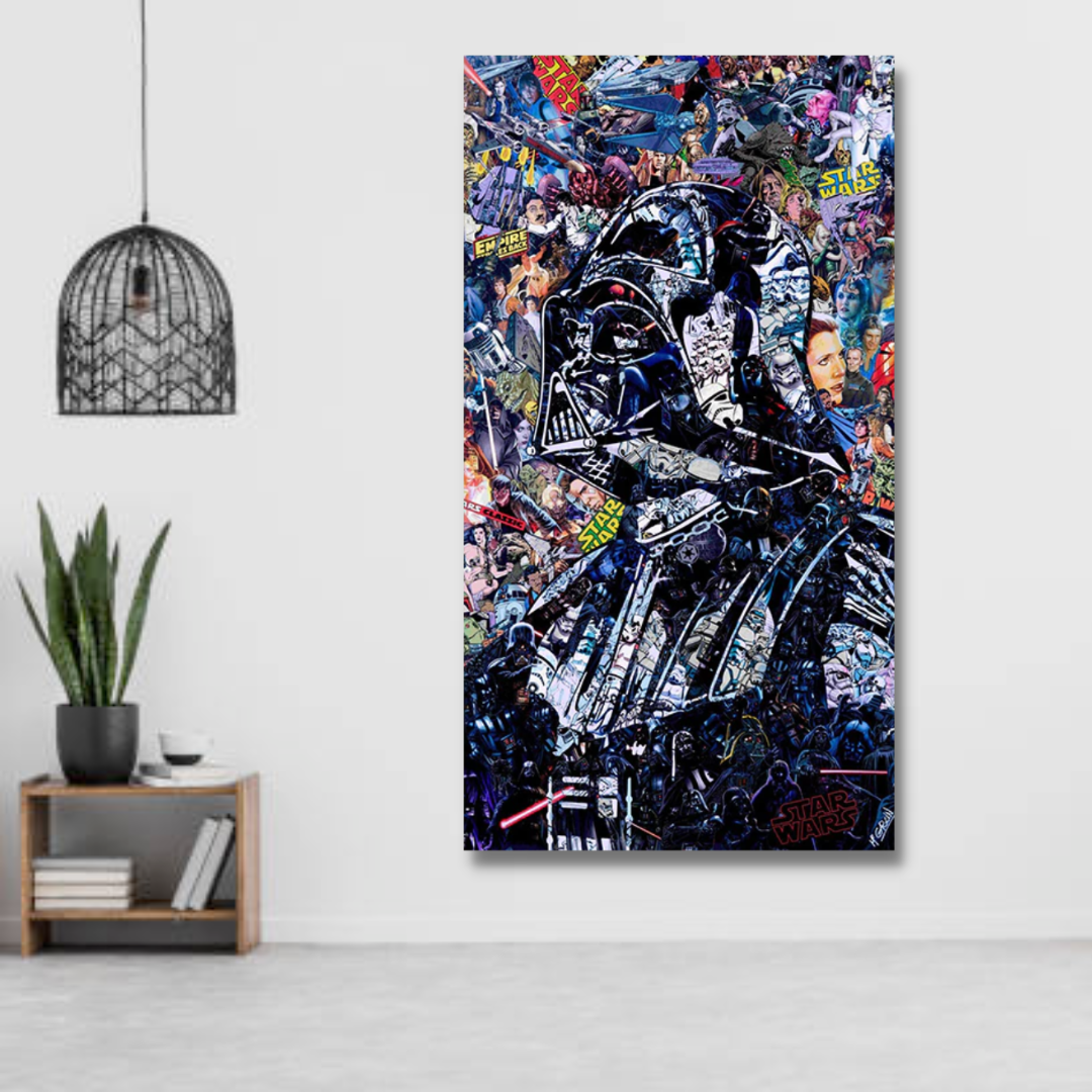 Disney Star Wars Poster Darth Vader Canvas Wandkunst - Wanddekoration - Berühmte Wandkunst
