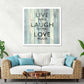 Frendorf | Live Well II Wandkunst