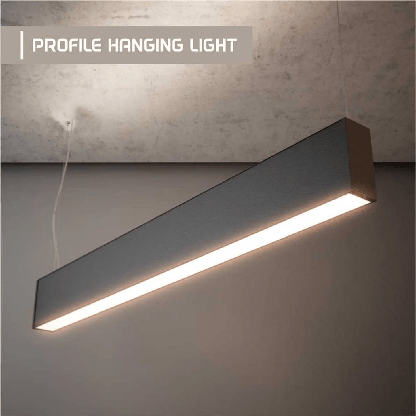 LED Linear Hängeleuchtenprofil