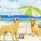 Frendorf | Hundestrandtag Horizontal I Wandkunst