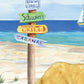 Frendorf | Hundestrandtag Horizontal I Wandkunst